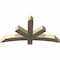 Ekena Millwork Alberta Rough Sawn Timber Gable Bracket, Douglas Fir, 48"W x 26"H x 4"D x 4"F, 13/12 Pitch GBW048X26X0404ALB00RDF - alternate 2